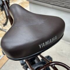 🌈超容量12Ah　ヤマハ　パスナチュラ　 電動自転車　電動アシスト自転車　1066の画像
