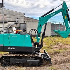 クボタ KH-021 油圧ショベル、ミニユンボ ディーゼル 2トンクラス 鉄キャタ 静岡県 富士市発 下取り可能 陸送可能の画像