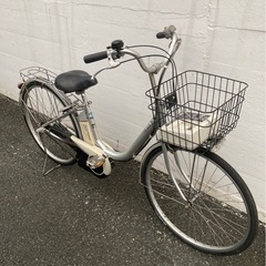 1711業界最長12ヶ月保証付！送料無料エリア多数！安全整備済み！電動自転車の画像