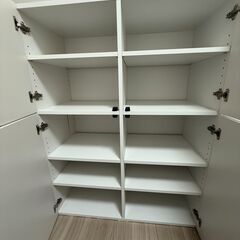 木製 キャビネットセットの画像
