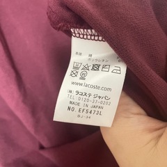 ラコステ ワンピースの画像