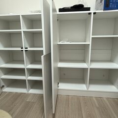 木製 キャビネットセットの画像