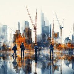 Wワーク可能！登録制　建設作業員募集！スポット、不定期勤務でも日払い可能です！の画像