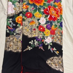 花嫁衣装　黒引振袖　本振袖の画像