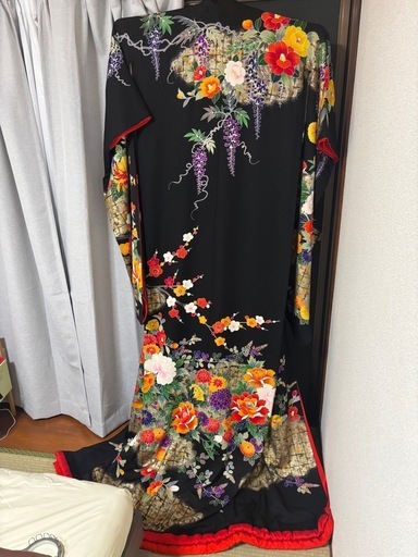 花嫁衣装　黒引振袖　本振袖