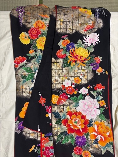 花嫁衣装　黒引振袖　本振袖