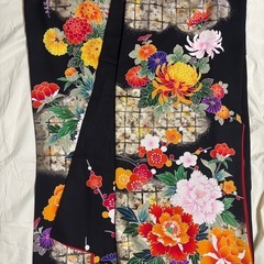 花嫁衣装　黒引振袖　本振袖の画像