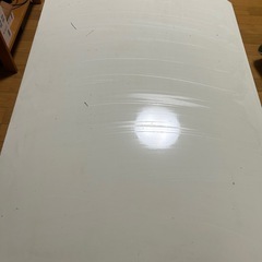 白いローテーブル　　取引中の画像