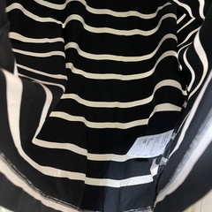 Nike ナイキ　ゴルフ　DRI-FIT ポロシャツ　XLサイズ　ボーダー　黒　ブラック　ナイキゴルフ ゴルフウェア ポロシャツの画像