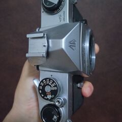 良品5　ホットシュー付　PENTAX SP　露出計動く　シャッター全速OKの画像