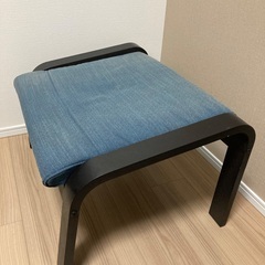 IKEA POÄNG イス+オットマンの画像