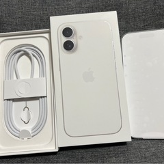 新品　iPhone 16 128GB ホワイト　SIMフリーの画像