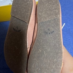 maRemaReピンク　レースアップシューズの画像