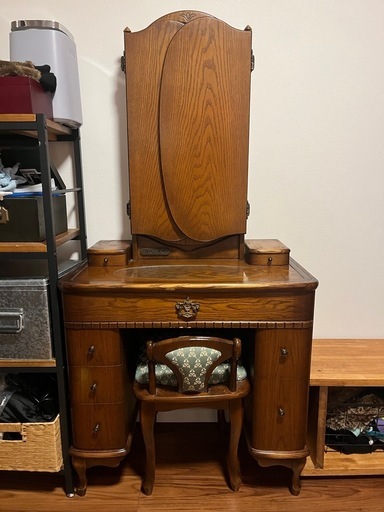 三面鏡フランソワアンティークドレッサー (ゆーた) 舞浜のドレッサーの