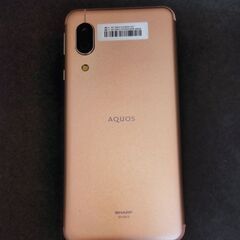 Androidスマホ　AQUOS sense3 SH-M12 X5C ライトカッパー　SIMフリー　の画像