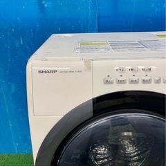 617 シャープ　ドラム式洗濯機　7kg 3.5kg 関東　配送設置無料　保証込の画像