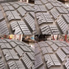 【ｽﾀｯﾄﾞﾚｽﾀｲﾔｾｯﾄ】195/65R16 2022年 GOODYEAR ICE NAVI 7＋JP STYLE ホイール4本（60プリウス・バランス済）の画像