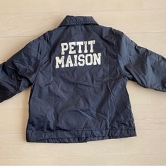 【80サイズ】petit main 上着の画像