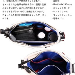 極美品【ロワール限定ブルー】 カステルバジャック ショルダーバッグ　ブルーの画像