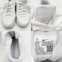 ナイキ WMNS AIR MAX SC ウィメンズエアマックスSC 23.5cm ホワイト CW4554-101 レディース NIKEの画像