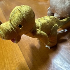 恐竜ぬいぐるみセットの画像