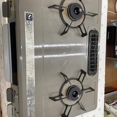 ☆ドリーム荒牧店☆ジモティー割引有☆【クリーニング済】　リンナイ/LPガステーブル/KGM64PBR/2019年製の画像
