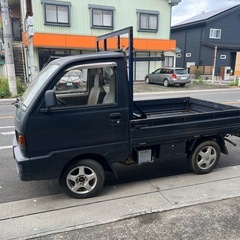 H5 三菱　ミニキャブ　軽トラ　クレーン付き　四駆
の画像