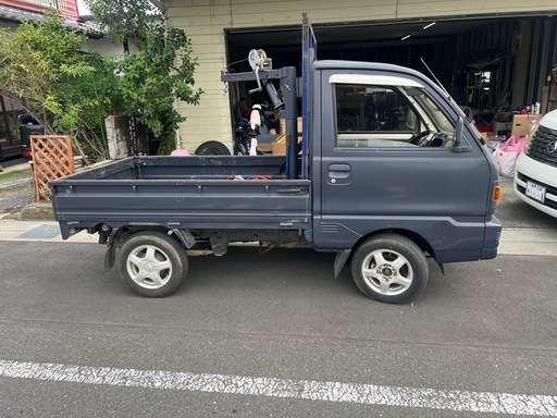 早期購入で値下げ可　H5 三菱　ミニキャブ　軽トラ　クレーン付き　四駆 