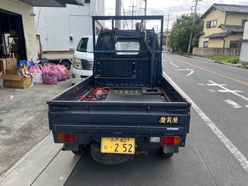 早期購入で値下げ可　H5 三菱　ミニキャブ　軽トラ　クレーン付き　四駆 
