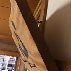 GY1006 壁掛けインテリア　看板　心　一枚板　 の画像