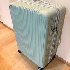 ☆美品☆　拡張ジッパー　キャリーケース　スーツケース　約92L　7日〜長期用の画像