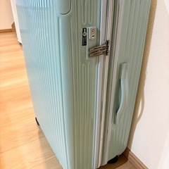 ☆美品☆　拡張ジッパー　キャリーケース　スーツケース　約92L　7日〜長期用の画像