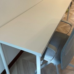 IKEA パソコンデスク デスク 机 平机 フリーデスク おしゃれ 北欧 木製 学習机 勉強机 pcデスク ワークデスク パソコン机 作業机 テレワークの画像