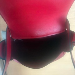 GUESS 1981 ショルダーバッグ レッド ゲス バックの画像