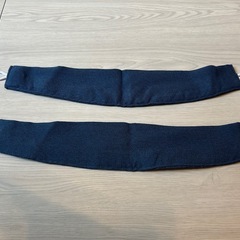 NITORI 紺色遮光カーテンの画像