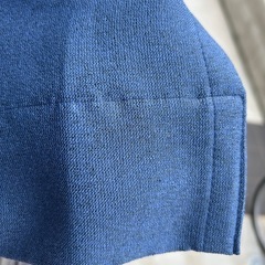 NITORI 紺色遮光カーテンの画像