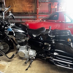 極上車！カワサキ メグロSG バイク　車体希少☆メグロSG☆リアケース付き☆格安☆の画像