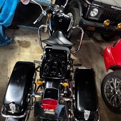 極上車！カワサキ メグロSG バイク　車体希少☆メグロSG☆リアケース付き☆格安☆の画像