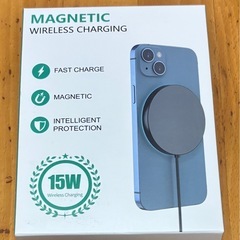 マグネット式スマホ充電器の画像