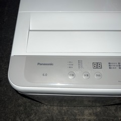 ⭐︎極美品23年製/Panasonic 全自動洗濯機【6.0kg】NA- F6B1の画像