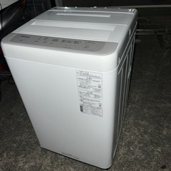 ⭐︎極美品23年製/Panasonic 全自動洗濯機【6.0kg】NA- F6B1の画像