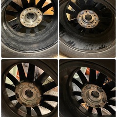 スタッドレス タイヤ＆ホイール4ほ本セット 265/65R17 【ダンロップ ウィンターマックス)】 GUN125ハイラックスの画像