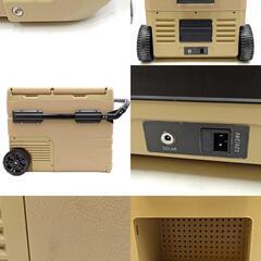 PowerArQ ICEBERG 45L 車載冷蔵庫 ポータブル冷蔵庫 コヨーテタン AQ45L キャンプ アウトドア 車中泊の画像