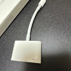 【Apple】純正ライトニングケーブル HDMI 変換アダプタの画像