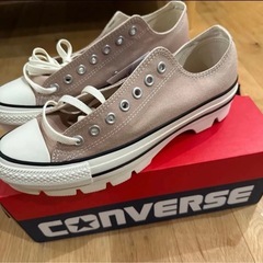 コンバース　スニーカー ALL STAR CHUNK OX ベージュの画像