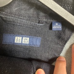 【新古品】UNIQLO デニムセットアップ　Mサイズの画像