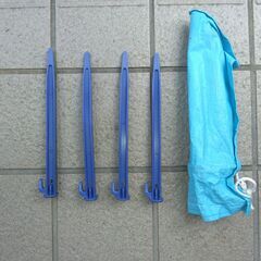 折り畳みレジャーテント（災害避難用にも）の画像