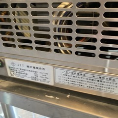 【委託品】業務用冷蔵ショーケース、キャスター付き作業台の画像