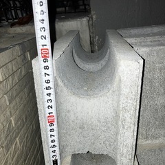 【新品】重量ブロック（目地レスブロック）15個お譲りします【引き取り限定】の画像