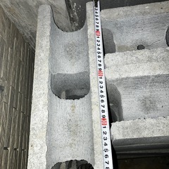 【新品】重量ブロック（目地レスブロック）15個お譲りします【引き取り限定】の画像